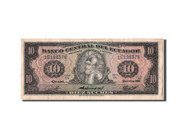 Billet, Équateur, 10 Sucres, 1980, 1980-05-24, TTB - Equateur