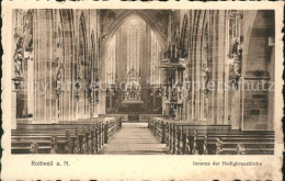 41573602 Rottweil Neckar Heiligkreuzkirche Innen Rottweil - Rottweil