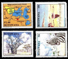 (150) Botswana  1994 / Nature / Fauna And Flora / Animals And Plants / READ ** / Mnh  Michel 570-573 - Botswana (1966-...)