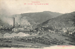 Viviez * Les Usines Et La Gare * Ligne Chemin De Fer Aveyron * Usine Mine ? - Sonstige & Ohne Zuordnung