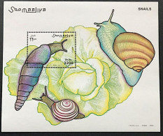 SOMALIE, SOMALIA Escargots, Gastéropodes, Limaces SNAILS SLUGS, Yvert BF 105 ** MNH - Otros & Sin Clasificación