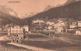 Loèche-les-Bains  - Leukerbad - Louèch-les-Bains Et La Gemmi 1912 Animée - Loèche-les-Bains