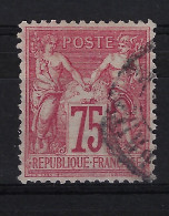 France Yv 71 Oblitéré/cancelled/used - 1876-1878 Sage (Typ I)