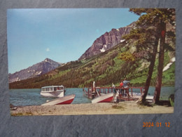 TWO MEDICINE LAKE BOAT LAUNCHE   GLACIER NATIONAL PARK - Other & Unclassified