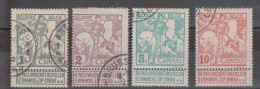 Belgique N° 84 à 87 - 1910-1911 Caritas