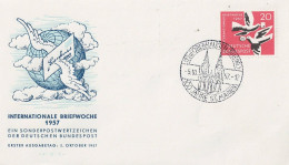 BRD FRG RFA - Briefwoche (MiNr: 276)  1957 -  Illustrierter FDC - 1948-1960