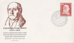 BRD FRG RFA - 200. Geb. Von Ateine (MiNr: 277)  1957 -  Illustrierter FDC - 1948-1960