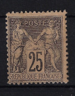 France Yv 97 II Neuf Avec ( Ou Trace De) Charniere / MH/* - 1876-1898 Sage (Tipo II)