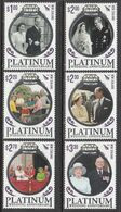 2017 New Zealand QEII Platinum Wedding Complete Set Of 6  MNH @ BELOW FACE VALUE - Unused Stamps