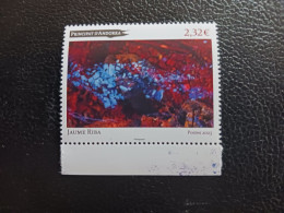 Andorra 2023 Andorre Entire Life Photographing Nature Photo Photographer JAUME RIBA 1v Mnh BDF DOWN - Unused Stamps