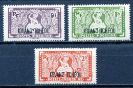 Réf 81 > KOUANG TCHEOU < N° 115 + 116 + 117 * * Neuf Luxe - MNH * * - Nuovi