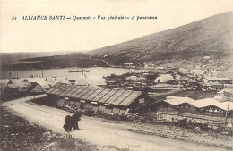 Pays Div-ref EE40-guerre 1914-18 -albanie - Alliance Santi - Quaranta - Vue Generale   - - Albanie