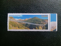 Andorra 2024 Andorre Tibetan Bridge Canillo Nature Mountain Snow Pont 1v Mnh BDF RIGHT MOUNTAIN - Nuovi