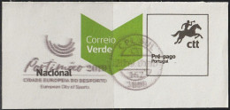 Fragment - Postmark CPL SUL . PORTIMÃO 2010 -|- Correio Verde. Pré-Pago / Prepaid Green Mail - Used Stamps