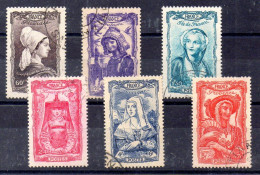 Francia Serie N ºYvert 593/98 O - Used Stamps