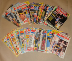 ATHLETICS WEEKLY 1988 MAGAZINE SET – LOT OF 45 OUT OF 52 – TRACK AND FIELD - 1950-Aujourd'hui