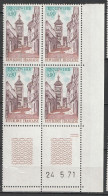 N° 1685 Série Touristique: Riquewihr Beau Coins Datés Du 24.5.71 - 1970-1979