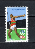 ETATS-UNIS D'AMERIQUE  N° 1253   NEUF SANS CHARNIERE   COTE 0.30€    SPORT JEUX OLYMPIQUES - Unused Stamps