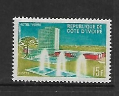 COTE D'IVOIRE 1966 HOTEL IVOIRE  YVERT N°248   NEUF MNH** - Hotels- Horeca