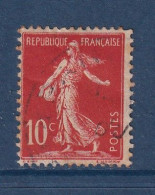 France - YT N° 134 - Oblitéré - 1906 - Usados