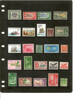 BRITISH COMMONWEALTH---Collection Of MINT LIGHT HINGED/HINGED DL-1325 - Collections (sans Albums)