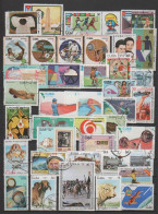 L26      Vrac De Timbres Cuba Obl - Lots & Serien