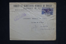 FRANCE - Expo Des Arts Décoratifs  Perforé Sur Enveloppe Commerciale Pour Marseille - L 149432 - Covers & Documents