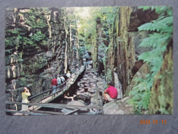 THE FLUME GORGE FRANCONIA NOTCH - White Mountains