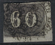 BRESIL Ca.1850-66: Paire De Y&T 14 Obl., Ni Pli Ni Aminci - Oblitérés