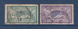 France - YT N° 143 Et 144 - Oblitéré - 1907 - Used Stamps