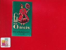 Rare Carnet Calendrier 1937 FIL AU CHINOIS Vrau Lille En Bel état Bien Complet - Klein Formaat: 1921-40