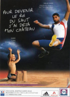 CPM -  E - FEDERATION FRANCAISE D'ATHLETISME - SAUT EN LONGUEUR - SALIM SDIRI - Athlétisme