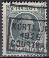 3807 Voorafstempeling Op Nr 193 - KORTRIJK 1926 COURTRAI - Positie C - Roulettes 1920-29