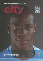 MANCHESTER CITY – ARIS THESSALONIKI 2010-2011 UEFA EUROPA LEAGUE MATCH PROGRAM - FOOTBALL - SOCCER - 1950-Now