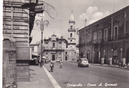 Cartolina Cerignola ( Foggia ) Corso Antonio Gramsci - Cerignola