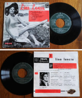 RARE French EP 45t RPM BIEM (7") LINA LANCIA (Sophia Loren P/s, 1st EP, 1956) - Musica Di Film