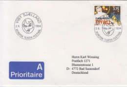 Danemark-VIBY SJAELLAND-02/06/1994-Norsisk Teater Festival - Storia Postale