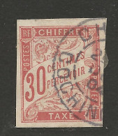 TAXE N° 22 CACHET  CHOLON COCHINCHINE /  Used - Taxe