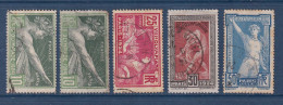 France - YT N° 183 à 186 - Oblitéré - 1924 - Unused Stamps