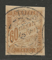 TAXE N° 24 CACHET  TOUBA COTE D'IVOIRE /  Used - Postage Due