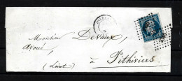 ORLEANS  PC  2340  X  2  / 1860 / LOIRET - 1853-1860 Napoléon III