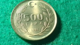 TÜRKİYE 1991--(PİRİNÇ)        500 LİRA - Turquie