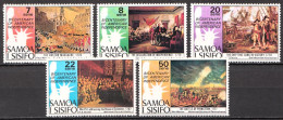 Samoa MNH Set And Minisheet - Us Independence