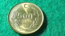 TÜRKİYE 1991--(PİRİNÇ)        500 LİRA - Turquie