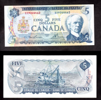 CANADA 5 DOLLARI 1972 PIK 87B SPL - Kanada