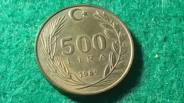 TÜRKİYE 1989--(PİRİNÇ)        500 LİRA - Turquie