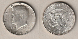 02060) USA, 1/2 Dollar 1964 O. Mzz - 1964-…: Kennedy