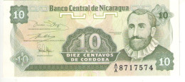 Billet  Ancien / NICARAGUA/Banco Central De Nicaragua/Diez Centavos De Cordoba/1919                       BILL274 - Nicaragua