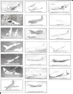 Z413 - SERIE COMPLETE 20 CARTES ORBIT  - FAMOUS DOUGLAS AEROPLANES - Autres & Non Classés