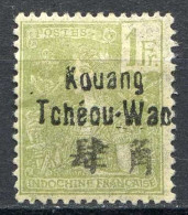 Réf 81 > KOUANG TCHEOU < N° 14 * Variété X Au Lieu De K Et O Au Lieu De N à Wan  Neuf Ch - MH * - Nuevos